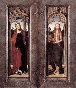 Hans Memling Triptych of Adriaan Reins oil painting reproduction